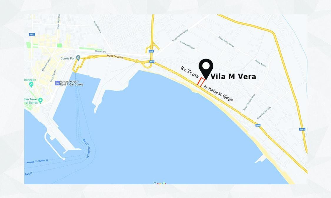 Vila M Vera Rooms With Kitchen And Apartments Durrës Kültér fotó
